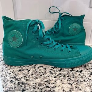 Converse Chuck Taylor All Star Hi 'Monochrome Bosphorus Green' Sz M: 11 W: 13